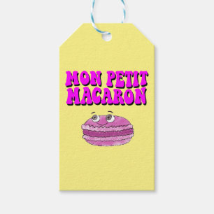 Mon Petit Macaron Retro Groovy Text Gift Tags