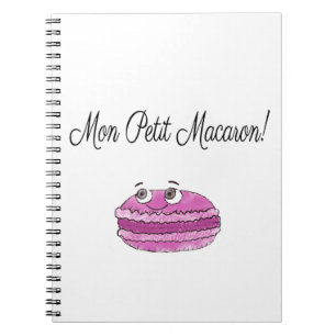 Mon Petit Macaron Spiral Notebook