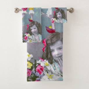 Mon petite coeur dans ce baiser 2 bath towel set