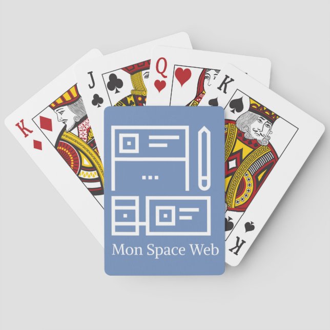 Mon Space Web Playing Cards (Back)