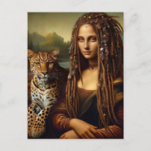 Mona and her Leopard