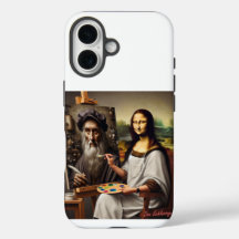 Mona Does DiVinci Iphone case