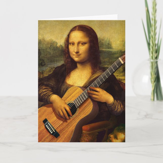 Mona Guitar Card (Front)