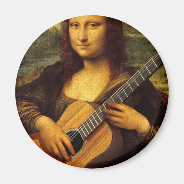 Mona Guitar Magnet (Front)