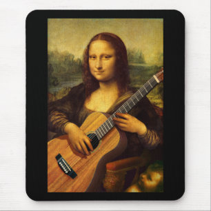 Mona Guitar Mouse Pad