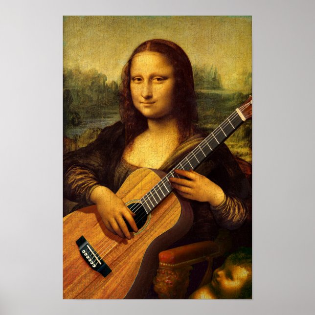 Mona Guitar Poster (Front)