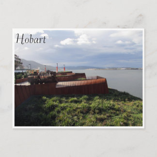 mona hobart view postcard