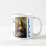 Mona Latke Hanukkah Mug<br><div class="desc">Mona was known as the "Queen of Latkes." This Hanukkah mug is suitable for coffee,  tea or cider.</div>