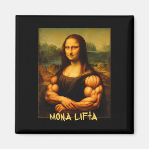 Mona Lifta Muscle Mona Lisa Bodybuilder Gym And Ar Magnet