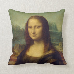 Mona Lisa American MoJo Pillow