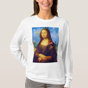 Mona Lisa and Van Gogh  T-Shirt