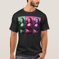 Mona Lisa Animal Print Green Pink Purple