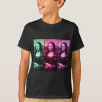 Mona Lisa Animal Print Green Pink Purple