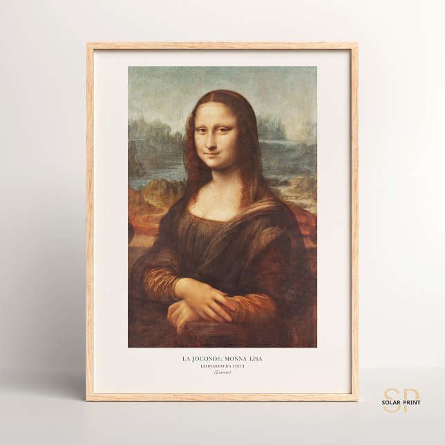  Mona Lisa Art Print by Leonardo da Vinci (Creator Uploaded)