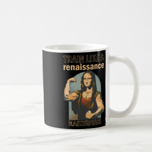 Mona Lisa Bodybuilding Muscle Gym Weightlifting Wo Coffee Mug