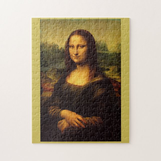Mona Lisa by Leonardo da Vinci Jigsaw Puzzle (Vertical)
