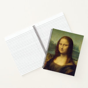 Mona Lisa By Leonardo Da Vinci Notebook