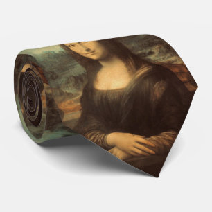 Mona Lisa by Leonardo da Vinci Tie