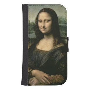 Mona Lisa, c.1503-6 2 Samsung S4 Wallet Case