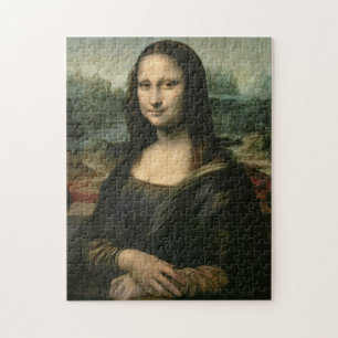 Mona Lisa, c.1503-6 Jigsaw Puzzle