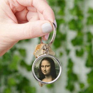 Mona Lisa, c.1503-6 Key Ring