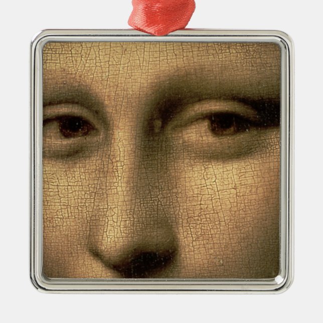 Mona Lisa, c.1503-6 Metal Tree Decoration (Front)