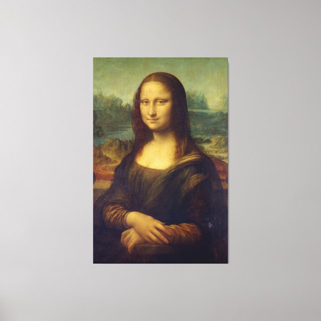 Mona Lisa Canvas Print (Front)