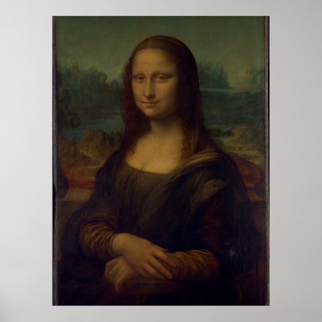 Mona Lisa Canvas Print (Front)