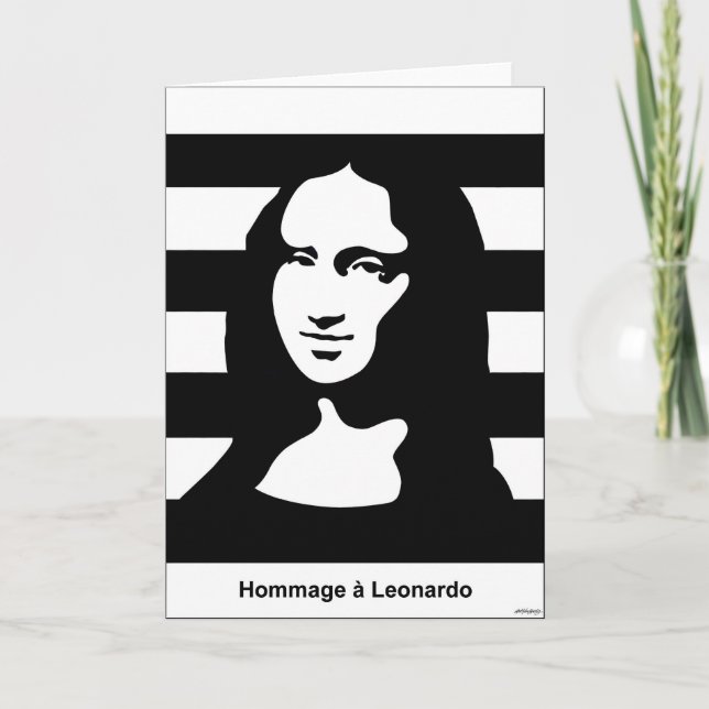 Mona Lisa Card (Front)