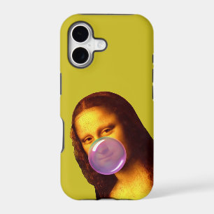 Mona Lisa Chewing gum Bubble