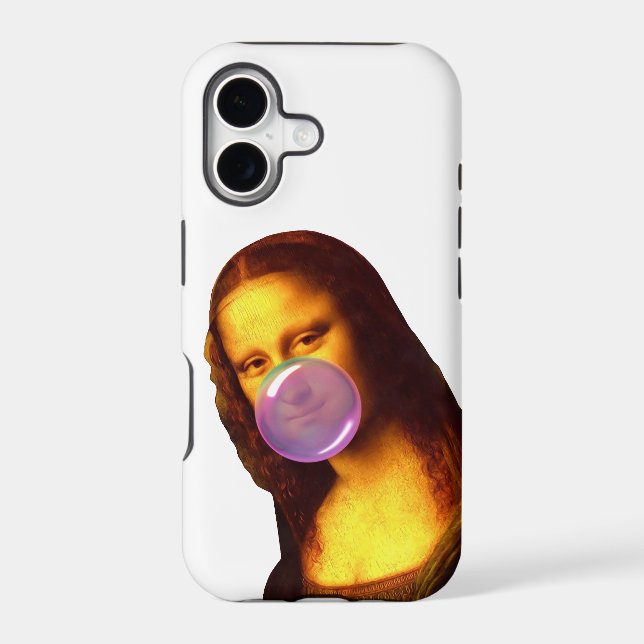 Mona Lisa Chewing gum Bubble (Back)