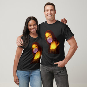 Mona Lisa Chewing gum Bubble T-Shirt