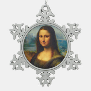 Mona Lisa Christmas Ornament