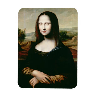 Mona Lisa, copy of the painting by Leonardo da Vin Magnet