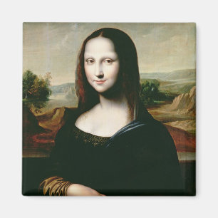 Mona Lisa, copy of the painting by Leonardo da Vin Magnet