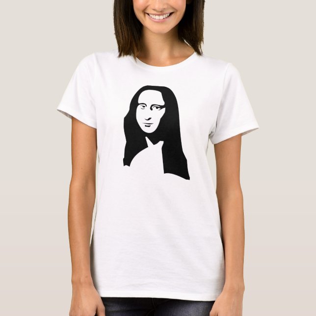 Mona Lisa - Customised - Customised T-Shirt (Front)