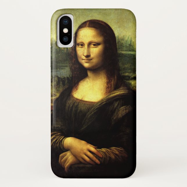Mona Lisa, famous painting, Case-Mate iPhone Case (Back)