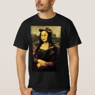 Mona Lisa Funny Face T-Shirt