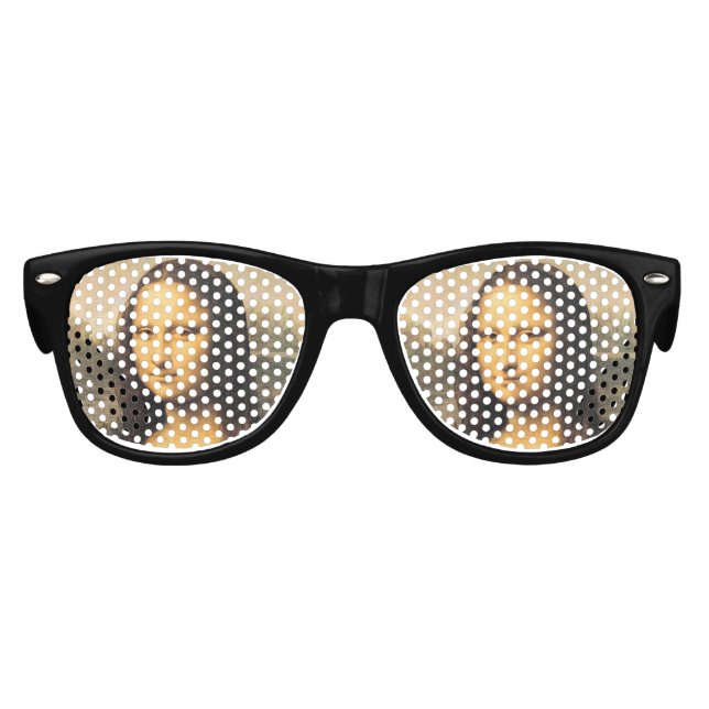 MONA LISA FUNNY PARTY SUNGLASSES   (Front)