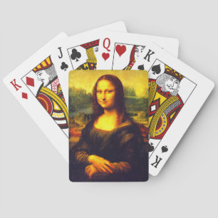 Mona Lisa gift Playing Cards