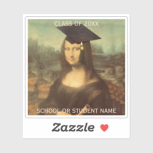 Mona Lisa Graduation Grad Cap
