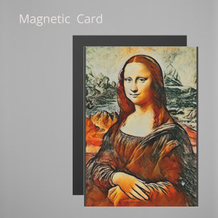 Mona Lisa in warm colours