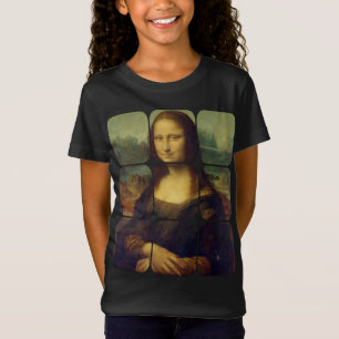 Mona Lisa Italian Renaissance Artist Painting Geom T-Shirt