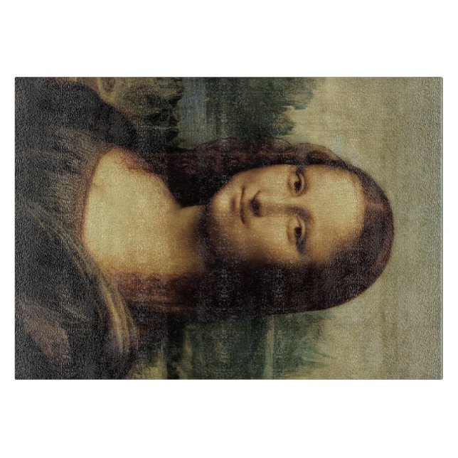 Mona Lisa La Gioconda by Leonardo da Vinci Cutting Board (Front)