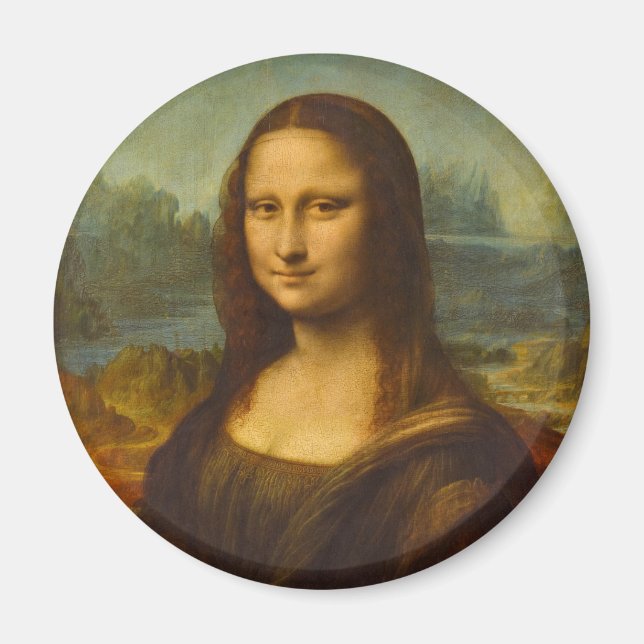 Mona Lisa, La Joconde,1503 by Leonardo da Vinci Magnet (Front)