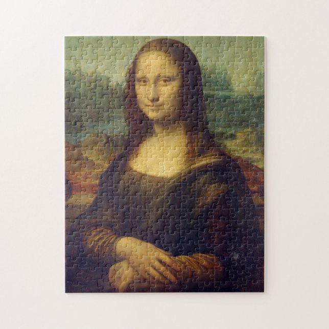 Mona Lisa, Leonardo da Vinci Jigsaw Puzzle (Vertical)