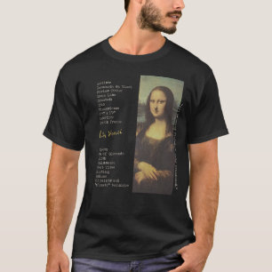 Mona Lisa  Leonardo Da Vinci  T-Shirt