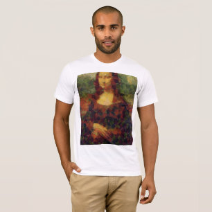 Mona Lisa Lettuce Fine Art Vegan Spoof T-Shirt