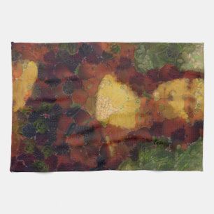 Mona Lisa Lettuce Fine Art Vegan Spoof  Tea Towel