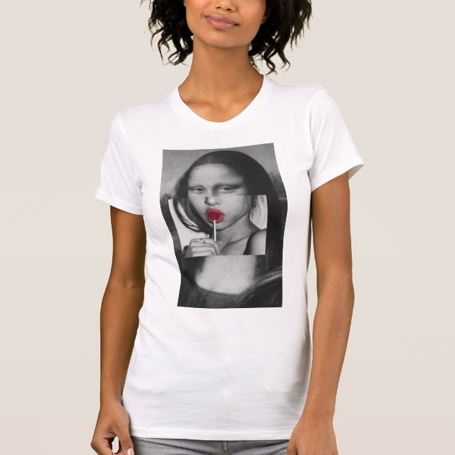 Mona Lisa Lollipop T-Shirt (Front)